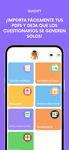 Quizify AI - PDF orqali viktorinaga
